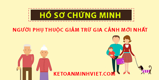 hồ sơ chứng minh người phụ thuộc giảm trừ gia cảnh