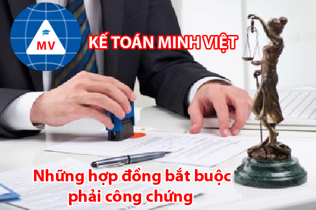 Những hợp đồng bắt buộc phải công chứng